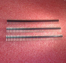 Free Shipping 40 Pins Header Strip Socket 2.54mm Straight Single Row Pin Male PCB Shield DIY