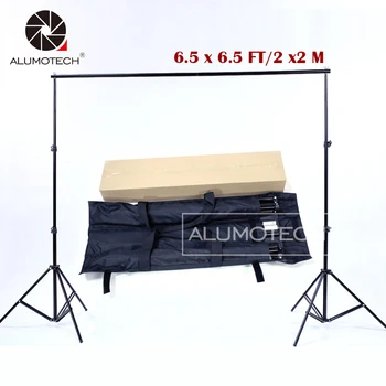 Alumotech 2MX2M 78.7"X78.7" Professional Photography Backdop+Stand System+Carry Bag For Studio Background Equipment
Alumotech 2MX2M 78.7"X78.7" Professional Photography Backdop+Stand System+Carry Bag For Studio Background Equipment