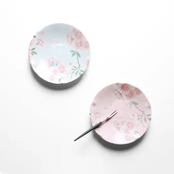 High Quality Made In Japan Home Tableware Dishes Ceramic Plates Porcelain Under Glazed Floral Sakura Printed Round Cake Plate
High Quality Made In Japan Home Tableware Dishes Ceramic Plates Porcelain Under Glazed Floral Sakura Printed Round Cake Plate