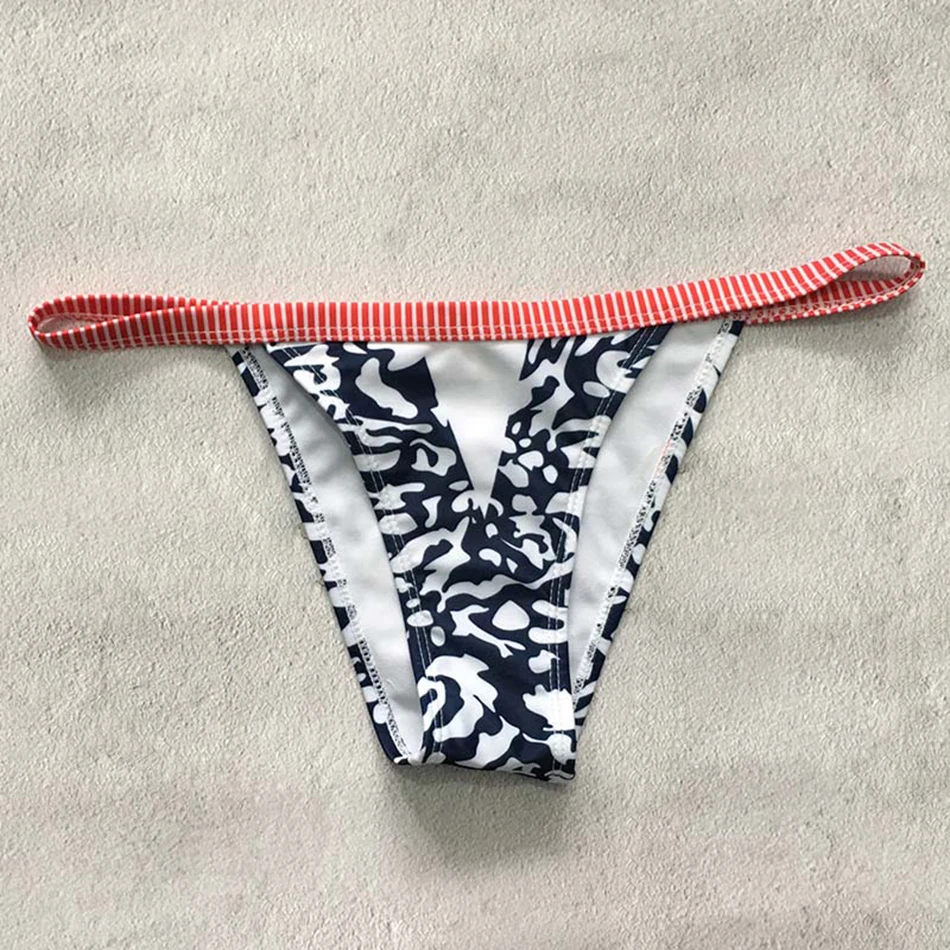 Women Bikinis 2018 thong Swimwear Sexy Swimsuit Retro Brazilian Beach Bathing Suit Bikini Shorty Maillot de bain for Ladies XL 2334d