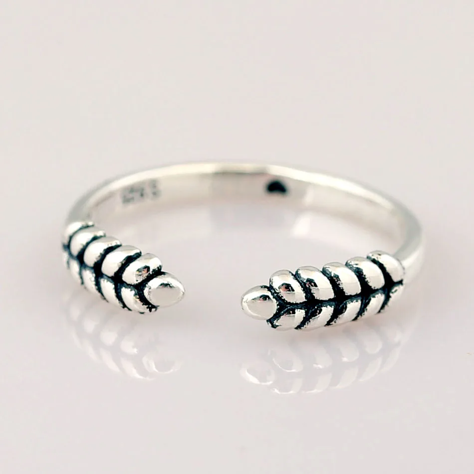 Authentic 925 Sterling Silver Ring Open Grains Ear Of Wheat Rings For Women Wedding Party Gift Fine Europe Jewelry
Authentic 925 Sterling Silver Ring Open Grains Ear Of Wheat Rings For Women Wedding Party Gift Fine Europe Jewelry