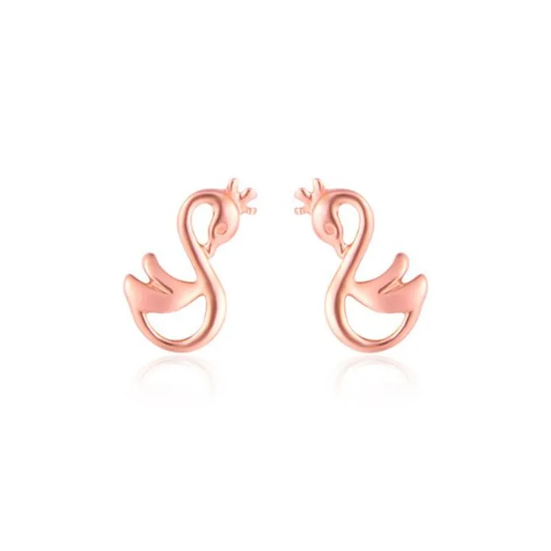 2018 New Style Swan Earring Stud Luxury 18K Gold White Yellow Rose 3 Colors Duck Stud Earrings For Women AU750 Jewelry 0.35g
2018 New Style Swan Earring Stud Luxury 18K Gold White Yellow Rose 3 Colors Duck Stud Earrings For Women AU750 Jewelry 0.35g