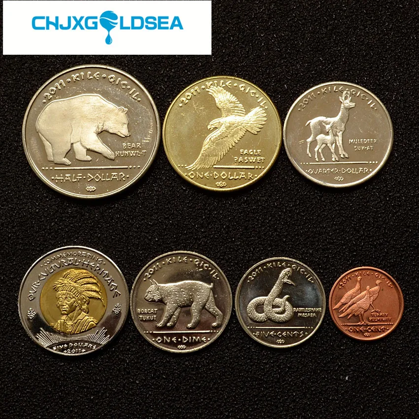 7pcs Indiana 100% original coin collection Not circulated Exquisite animal set of coins
7pcs Indiana 100% original coin collection Not circulated Exquisite animal set of coins