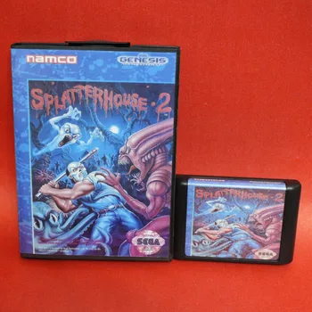 SplatterHouse 2 16 bit MD card with Retail box for Sega MegaDrive Video Game console system
SplatterHouse 2 16 bit MD card with Retail box for Sega MegaDrive Video Game console system