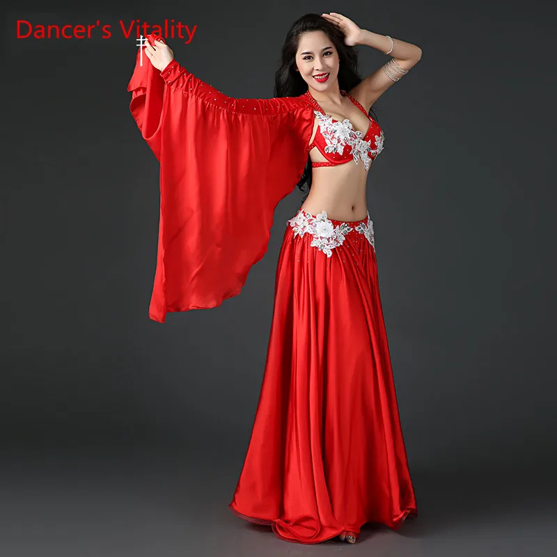 Women Professional Belly Dance Costume Set Luxury Bellydance Costumes Stage Performance Diamond Decoration Bras & Skirt Set
Women Professional Belly Dance Costume Set Luxury Bellydance Costumes Stage Performance Diamond Decoration Bras & Skirt Set