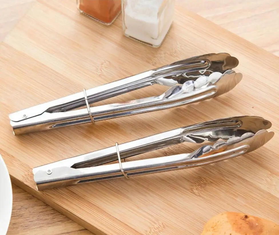 2pcs/set Kitchen Stainless Steel Food Tongs Utensils Buffet Cooking Tool Anti Heat Bread Clip Pastry Clamp Barbecue
2pcs/set Kitchen Stainless Steel Food Tongs Utensils Buffet Cooking Tool Anti Heat Bread Clip Pastry Clamp Barbecue