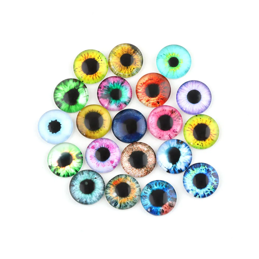 20Pcs/Pack 10MM/16MM/20MM Glass Dolls Eye DIY Crafts Eyes for Toy Dinosaur Animal Eye Time Gem Accessories
20Pcs/Pack 10MM/16MM/20MM Glass Dolls Eye DIY Crafts Eyes for Toy Dinosaur Animal Eye Time Gem Accessories