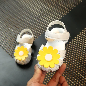 Children Shoes Baby Girls Sandals First Walker Baby Toddler Sandals kids baby Soft Outsole Sandals Toe Cap Covering with flower
Children Shoes Baby Girls Sandals First Walker Baby Toddler Sandals kids baby Soft Outsole Sandals Toe Cap Covering with flower