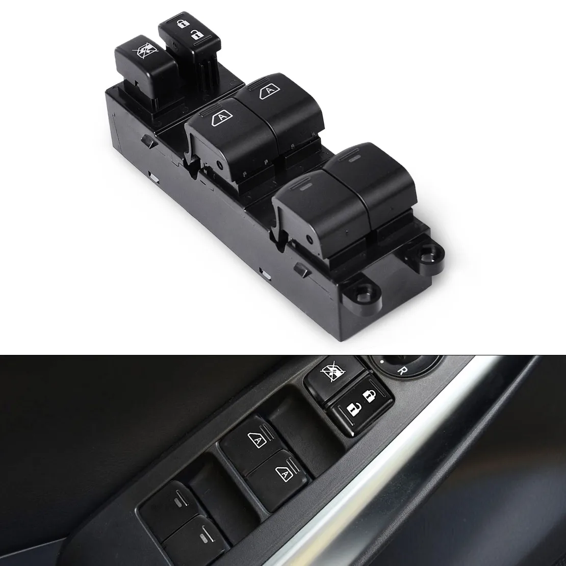 CITALL DWS-165 25401-ZT10A Electric front left Power Window Master Switch Driver Side for Nissan Titan Armada 2004- 2006 2007
CITALL DWS-165 25401-ZT10A Electric front left Power Window Master Switch Driver Side for Nissan Titan Armada 2004- 2006 2007