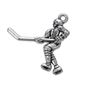 EUEAVAN 30pcs Single Side Hockey Player Figure Charm Zinc Alloy Sport Series Pendant For Jewelry Making Handmade Craft
EUEAVAN 30pcs Single Side Hockey Player Figure Charm Zinc Alloy Sport Series Pendant For Jewelry Making Handmade Craft