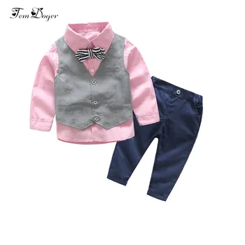 tem doger boy clothing Set 2018 fashion gentleman 3pcs kids boy clothes suit long sleeve children casual party wedding clothes
tem doger boy clothing Set 2018 fashion gentleman 3pcs kids boy clothes suit long sleeve children casual party wedding clothes