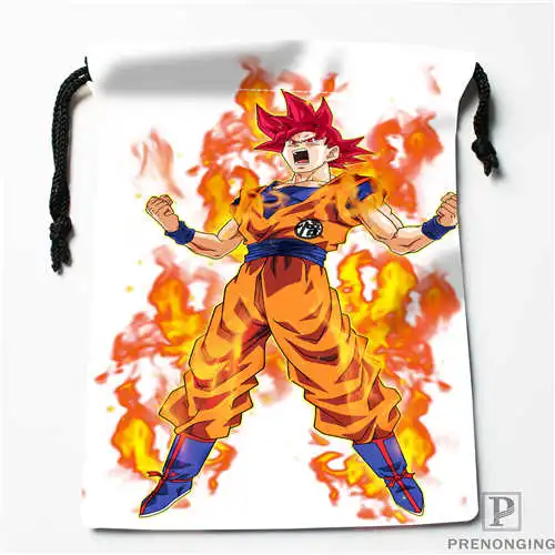 Custom Printing goku_super_saiyanDrawstring Shopping Bags Travel Storage Pouch Swim Hiking Toy Bag Unisex Multi Size18-12-31-27 | Багаж и