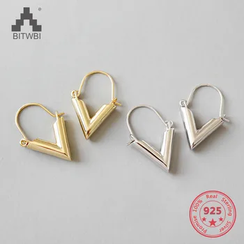 2018 Hot Sale New Fashion Trendy Earrings Brincos Oorbellen Simple 925 Sterling Silver V Shape Earrings For Women Gift
2018 Hot Sale New Fashion Trendy Earrings Brincos Oorbellen Simple 925 Sterling Silver V Shape Earrings For Women Gift