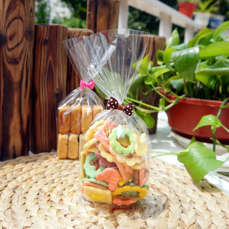 Candy Food Packaging Bag 100pcs Transparent Cookies Bag Diy Gift Bag For Christmas Wedding Party Chic Gift 12*25 cm
Candy Food Packaging Bag 100pcs Transparent Cookies Bag Diy Gift Bag For Christmas Wedding Party Chic Gift 12*25 cm