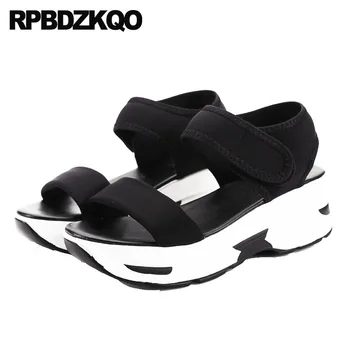 Satin Luxury Women Pumps Genuine Leather Slingback Wedge Sandals High Heels Platform Shoes Open Toe 2018 Strap Black Flatform
Satin Luxury Women Pumps Genuine Leather Slingback Wedge Sandals High Heels Platform Shoes Open Toe 2018 Strap Black Flatform