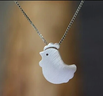 collar bone chain chicken necklace for women fashion jewelry silver plated Cartoon animal 
collar bone chain chicken necklace for women fashion jewelry silver plated Cartoon animal