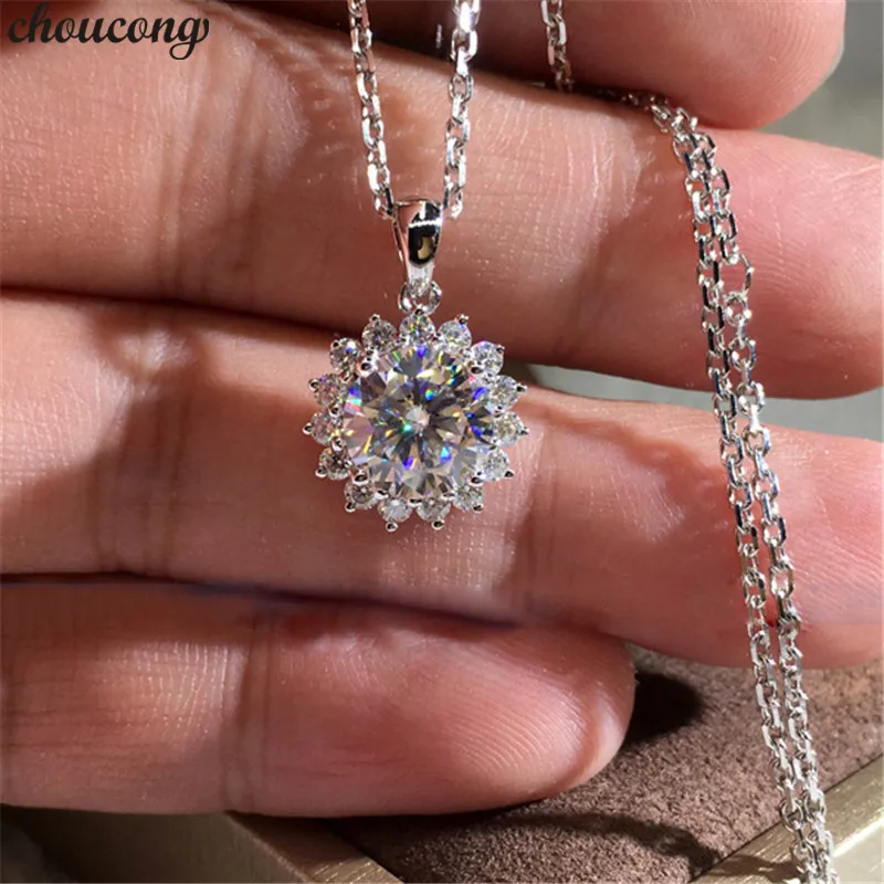 choucong sunflower Pendant AAAAA cz Stone Real 925 Sterling silver Wedding Pendant Necklace for women Bridal Birthday jewelry
choucong sunflower Pendant AAAAA cz Stone Real 925 Sterling silver Wedding Pendant Necklace for women Bridal Birthday jewelry