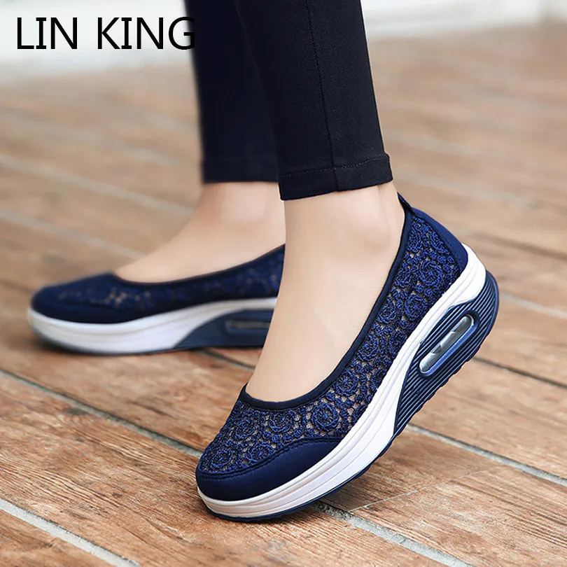 LIN KING Big Size Women Vulcanized Shoes Breathable Hollow Out Summer Outdoor Casual Siwng Shoes Fashoin Lace Slip On Loafers
LIN KING Big Size Women Vulcanized Shoes Breathable Hollow Out Summer Outdoor Casual Siwng Shoes Fashoin Lace Slip On Loafers