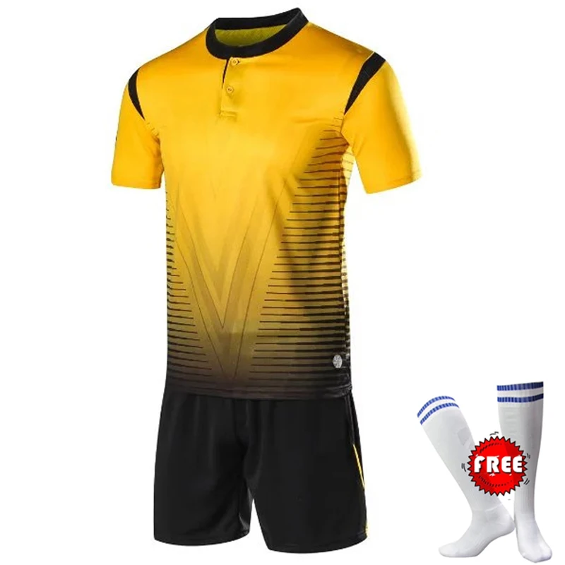 Free Socks Kids Adult Soccer Jersey Set Survetement Football Kit Men Child Futbol Shirts Training Uniforms Set De Foot Shorts
Free Socks Kids Adult Soccer Jersey Set Survetement Football Kit Men Child Futbol Shirts Training Uniforms Set De Foot Shorts