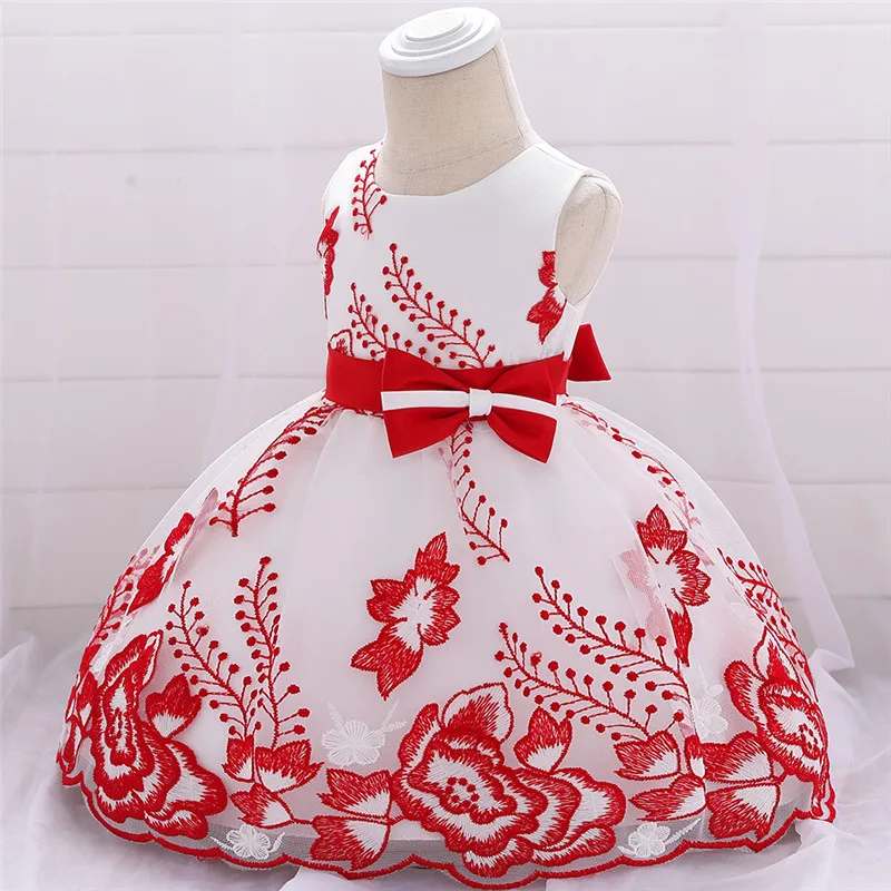 Embroidery Flower Baby Girl Dress 6M-24M 1 Years Baby Girls Birthday Dresses Vestido Birthday Party Princess Dress
Embroidery Flower Baby Girl Dress 6M-24M 1 Years Baby Girls Birthday Dresses Vestido Birthday Party Princess Dress