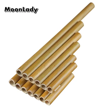 New Arrival 13 Pipes Pan Flute Double Pipes Bamboo Pan Pipe Traditional Woodwind Musical Instrument for Musical Lover
New Arrival 13 Pipes Pan Flute Double Pipes Bamboo Pan Pipe Traditional Woodwind Musical Instrument for Musical Lover