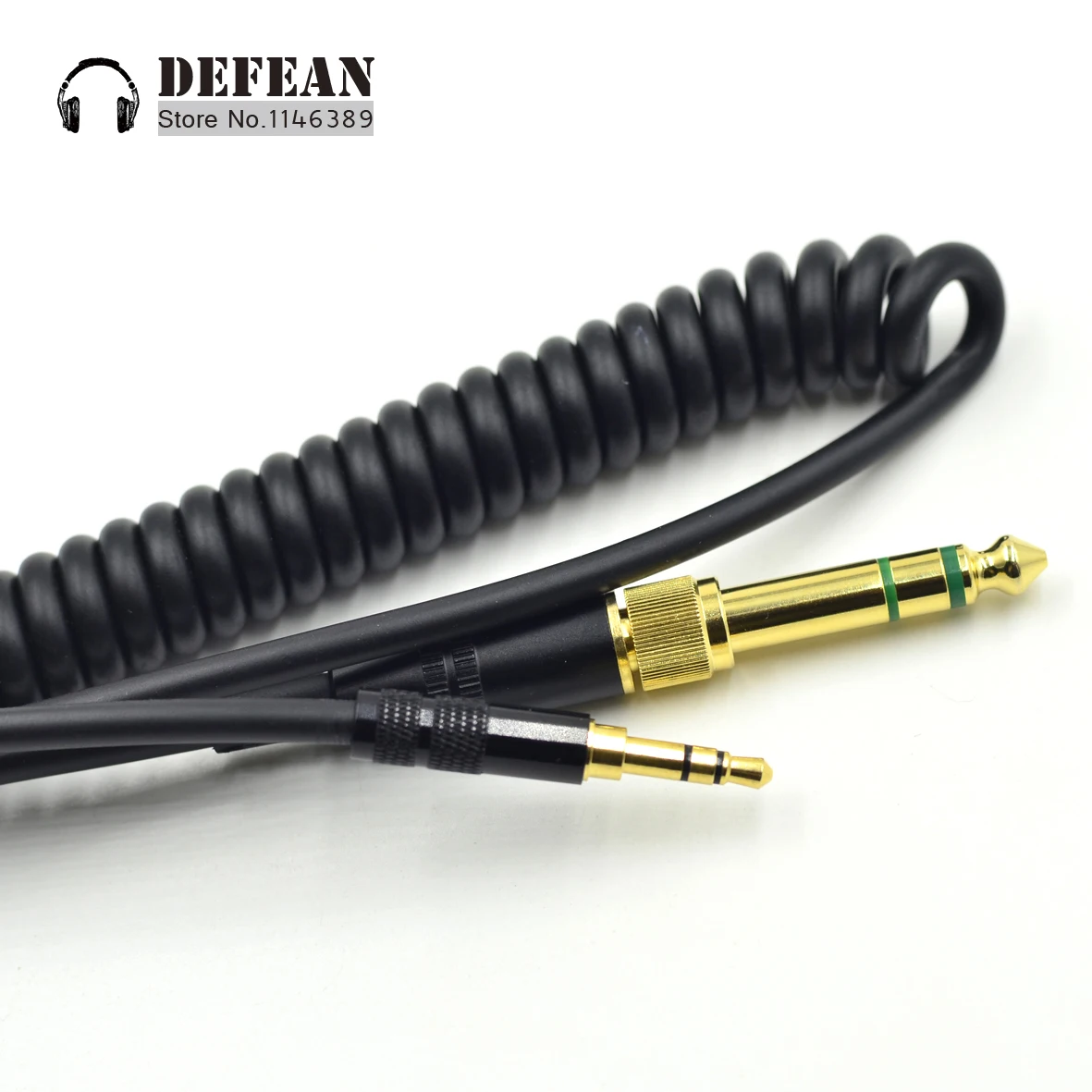 Replacement Audio wire DIY line Upgrade Generic DJ Coiled Audio Cable For Sony MDR 10R 1R NC 1RBT Z1000 7520 Headphones
Replacement Audio wire DIY line Upgrade Generic DJ Coiled Audio Cable For Sony MDR 10R 1R NC 1RBT Z1000 7520 Headphones