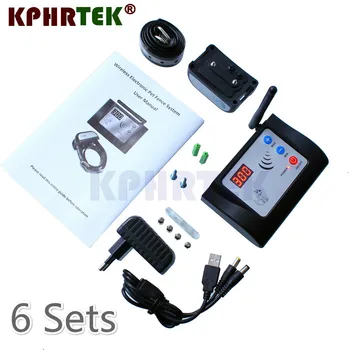 New Arrival Wireless Electronic Pet Fence System With Rechargeable Receiver Dog Training collars 6pcs/lot by Courier
New Arrival Wireless Electronic Pet Fence System With Rechargeable Receiver Dog Training collars 6pcs/lot by Courier