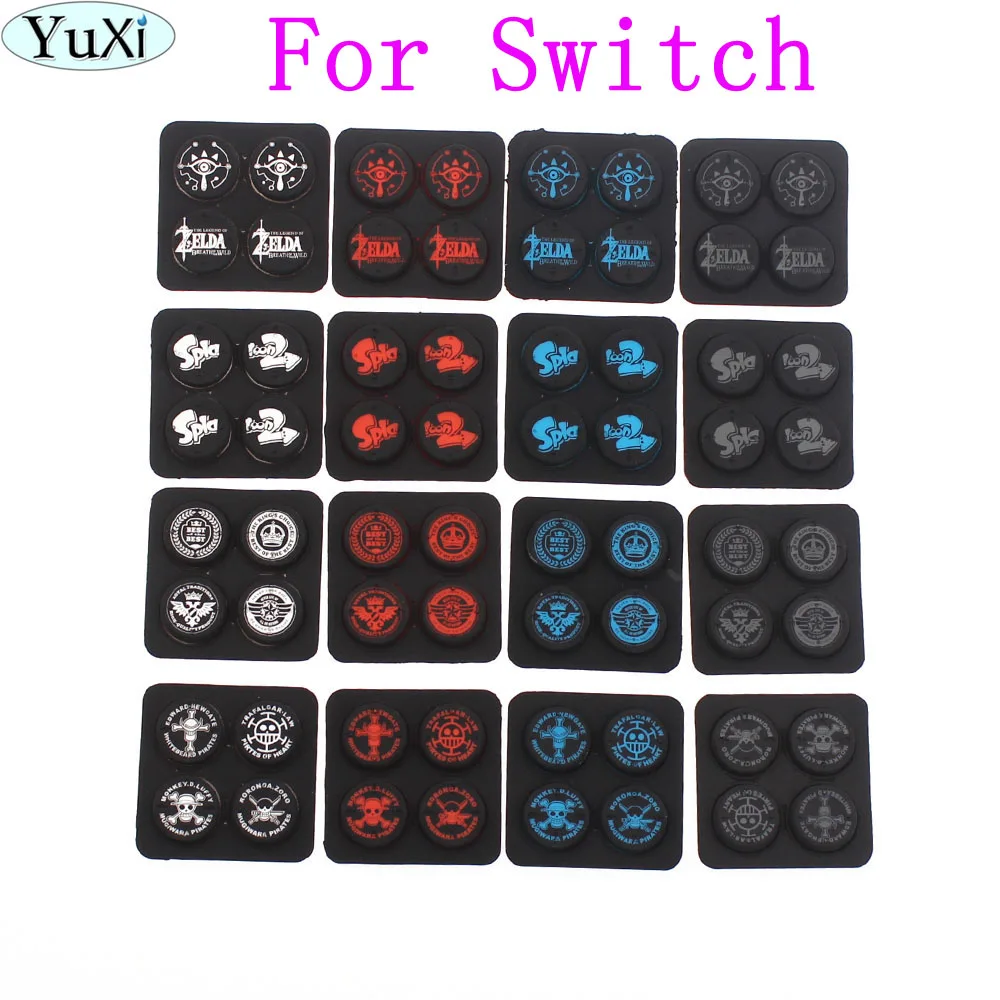 YuXi 4PCS=1SET SiliconeFor Nintend Switch NS Rocker cap For One Piece Crown Thumb Grip Stick Cap Cover Skin For Switch
YuXi 4PCS=1SET SiliconeFor Nintend Switch NS Rocker cap For One Piece Crown Thumb Grip Stick Cap Cover Skin For Switch