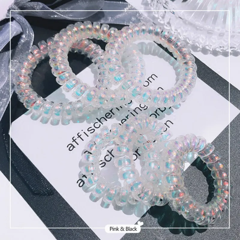 Korean Telephone Line Hair for Women Pink Blue White Color Fashion Simple Sweet Lovely Exquisite Accessories Hair Jewelry Gift
Korean Telephone Line Hair for Women Pink Blue White Color Fashion Simple Sweet Lovely Exquisite Accessories Hair Jewelry Gift