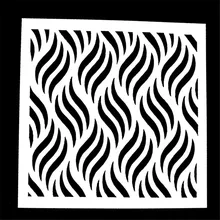 

1PC Wave Billow Shaped Reusable Stencil Airbrush Painting Art DIY Home Decor Scrap booking Album Crafts Gifts HOT