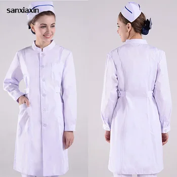 sanxiaxin Cheap hospital medical scrub set design slim fit dental scrubs beauty salon nurse uniform spa nurse uniform white coat
sanxiaxin Cheap hospital medical scrub set design slim fit dental scrubs beauty salon nurse uniform spa nurse uniform white coat