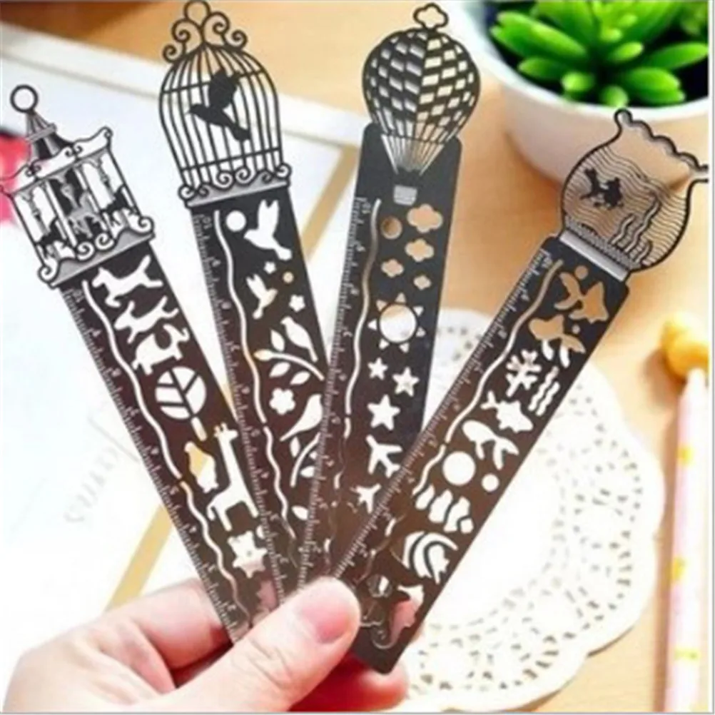 2018 New Korean Cute Hollow Retro Multifunctional Drawing Ruler High Quality Gift Bookmarks School Supplies
2018 New Korean Cute Hollow Retro Multifunctional Drawing Ruler High Quality Gift Bookmarks School Supplies