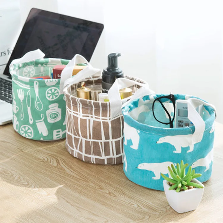 1Pc Small Storage Bag Cotton Linen Debris Storage Basket Desktop Storage Clothes Collection Basket For Toys makeup organizer
1Pc Small Storage Bag Cotton Linen Debris Storage Basket Desktop Storage Clothes Collection Basket For Toys makeup organizer