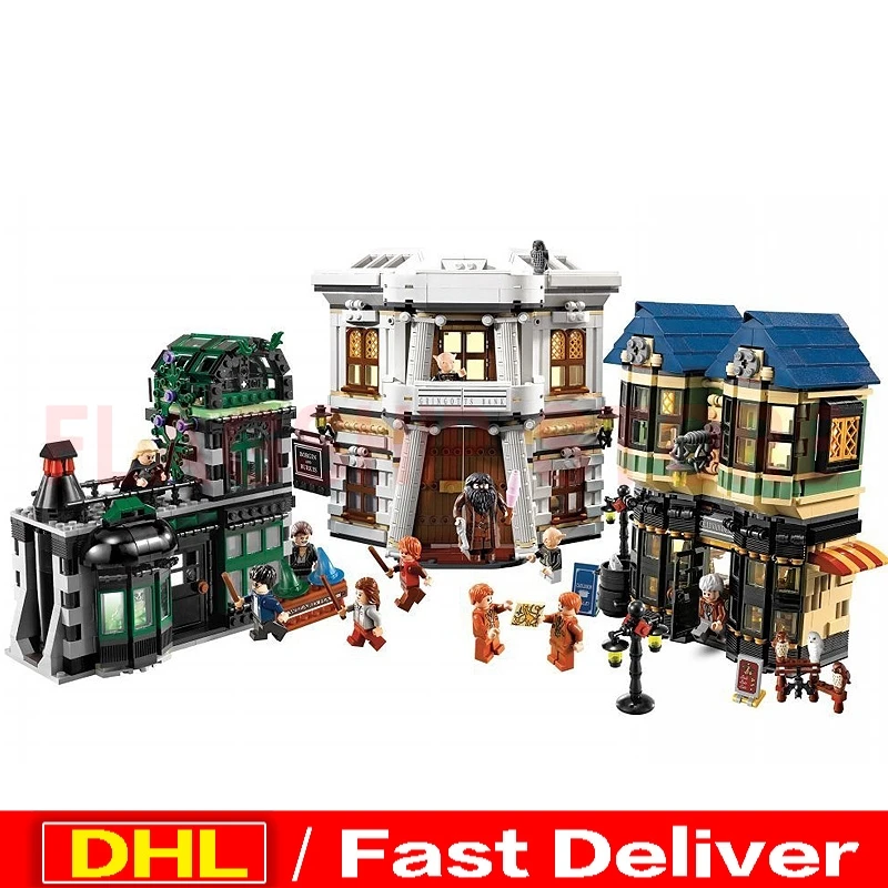In Stock LP 16012 MOC Movie Kits The Diagon Alley Set Building Blocks Bricks Assembled LPs legoings Toys Gifts Clone 10217
In Stock LP 16012 MOC Movie Kits The Diagon Alley Set Building Blocks Bricks Assembled LPs legoings Toys Gifts Clone 10217