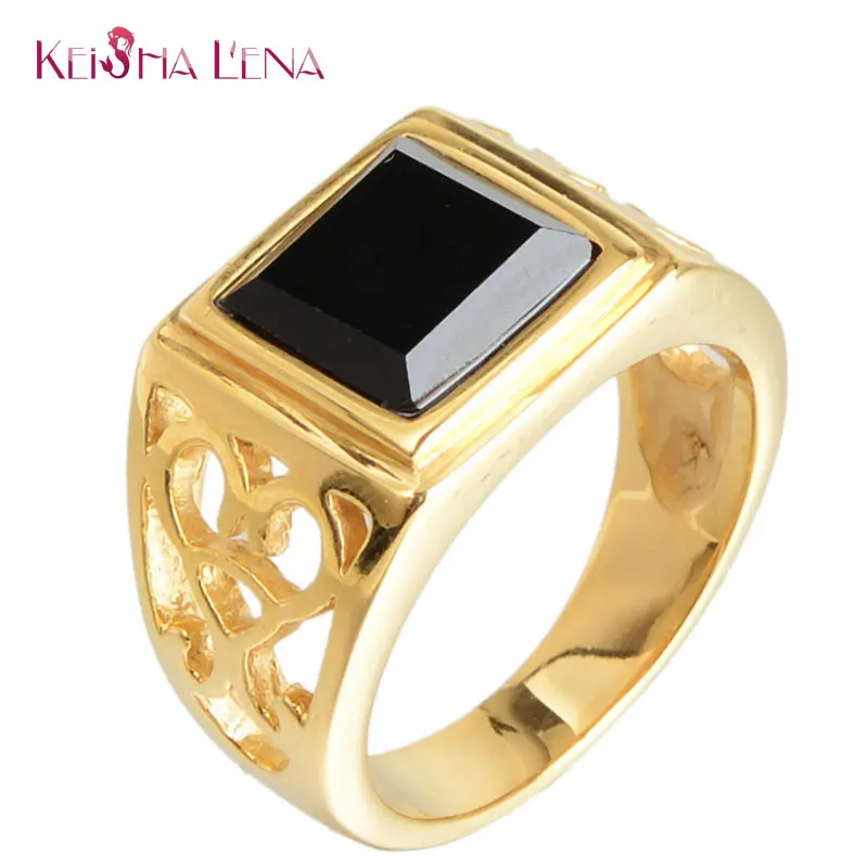 Keisha Lena Mens Stainless steel Classic Ring Men Stainless Steel Ring War Square stone Personality Jewelry Titanium Ring newest
Keisha Lena Mens Stainless steel Classic Ring Men Stainless Steel Ring War Square stone Personality Jewelry Titanium Ring newest