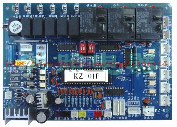 Free shipping Air control board double compressor heat pump Three phase dual system heat pump controller 
Free shipping Air control board double compressor heat pump Three phase dual system heat pump controller