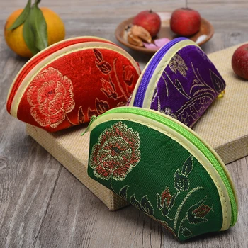 Hot 1PC Small Cute Shell Shaped Mini Coin Purse Pouch Jewelry Candy Zipper Bag Silk Brocade Wallet Storage
Hot 1PC Small Cute Shell Shaped Mini Coin Purse Pouch Jewelry Candy Zipper Bag Silk Brocade Wallet Storage