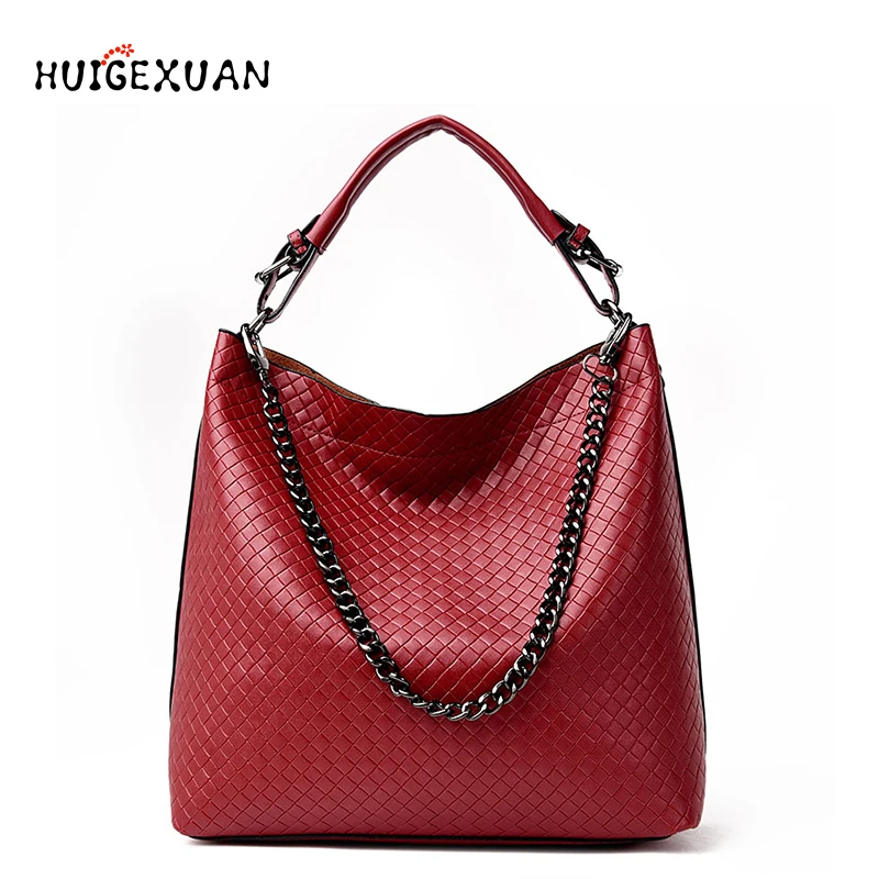 New Women PU Leather Handbags Fashion Luxury Female Shoulder Crossbody Bag High Quality Leather Chain Big Tote Crossbody Bags
New Women PU Leather Handbags Fashion Luxury Female Shoulder Crossbody Bag High Quality Leather Chain Big Tote Crossbody Bags