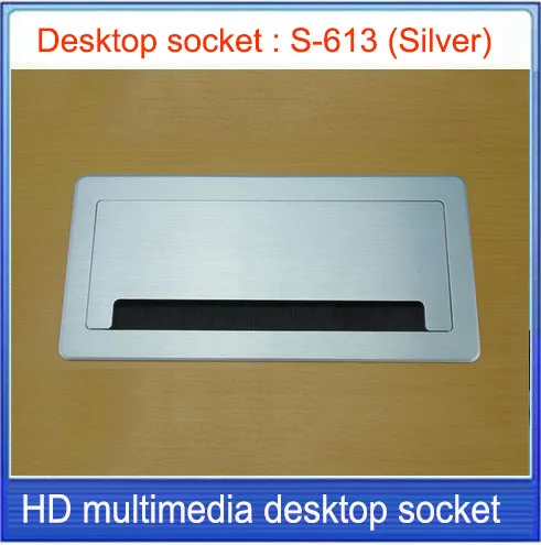 Tabletop socket /hidden/USB interface Network RJ45 Information outlet /Office conference room High-grade desktop socket S-613
Tabletop socket /hidden/USB interface Network RJ45 Information outlet /Office conference room High-grade desktop socket S-613