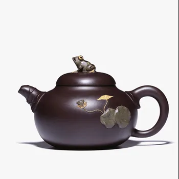 High End Teapot Handmade Purple Clay Material High Quality Chinese Tea Pot For Making Tea Food Processor Tool Pot
High End Teapot Handmade Purple Clay Material High Quality Chinese Tea Pot For Making Tea Food Processor Tool Pot