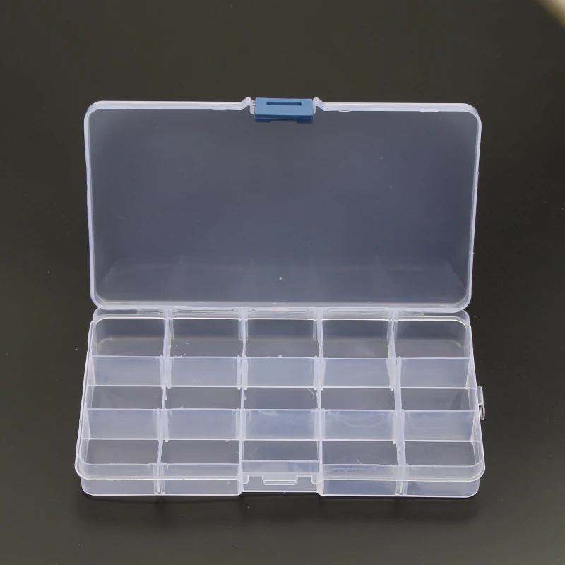 Jewelry Tool Kit Box 15 Slots Case Craft Organizer Carrying Cases Storage Beads ( Adjustable) Jewelry Packaging & Finding Boxes
Jewelry Tool Kit Box 15 Slots Case Craft Organizer Carrying Cases Storage Beads ( Adjustable) Jewelry Packaging & Finding Boxes