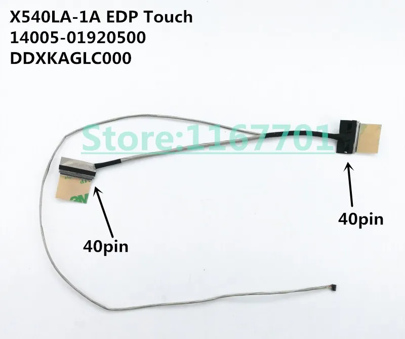 Laptop/Notebook LCD/LED/LVDS Audio Screen Cable for Asus X540 X540SA X540S X540LA-1A 14005-01920500 DDXKAGLC000 40pin EDP Touch
Laptop/Notebook LCD/LED/LVDS Audio Screen Cable for Asus X540 X540SA X540S X540LA-1A 14005-01920500 DDXKAGLC000 40pin EDP Touch