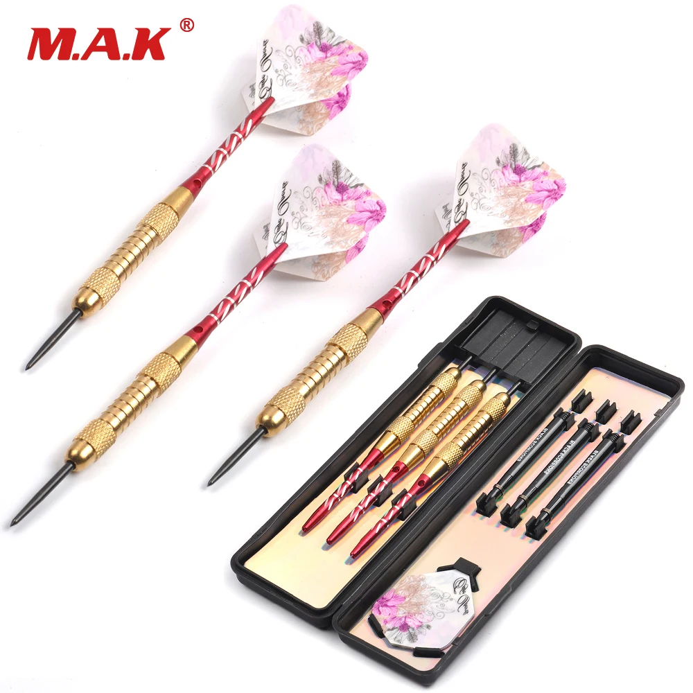 3pcs 19g Black Steel Tip Darts and Red Marked/Black Shaft Darts with Red Flower Dart Flight
3pcs 19g Black Steel Tip Darts and Red Marked/Black Shaft Darts with Red Flower Dart Flight