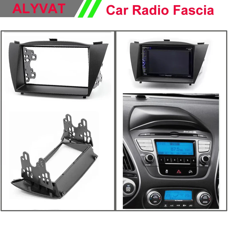 Car Fitting Kit installation Radio fascia forHYUNDAI iX-35 Tucson iX 2010+ Facia Panel Dash Trim Kits facia frame panel mount
Car Fitting Kit installation Radio fascia forHYUNDAI iX-35 Tucson iX 2010+ Facia Panel Dash Trim Kits facia frame panel mount