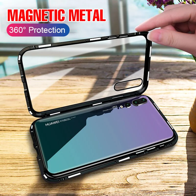 Luxury 360 Degree Protective Magnet Case On The For Huawei P20 Pro P20 Shockproof Glass Case For Huawei P20 Lite Bumper Case
Luxury 360 Degree Protective Magnet Case On The For Huawei P20 Pro P20 Shockproof Glass Case For Huawei P20 Lite Bumper Case
