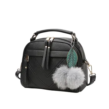 Maison Fabre New Summer Female Bag For Ladies Hair ball pendant fashion handbag Woman Zipper Single shoulder Messenger bag
Maison Fabre New Summer Female Bag For Ladies Hair ball pendant fashion handbag Woman Zipper Single shoulder Messenger bag