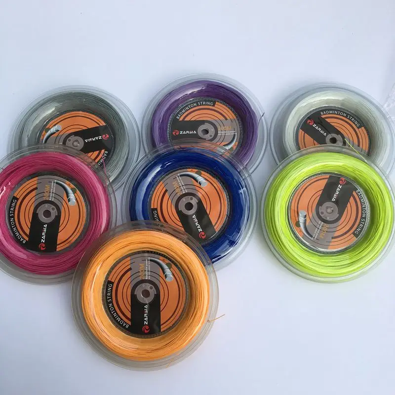 1 Reel 200M ZARSIA badminton racket strings Gauge 0.70mm durable badminton strings recommend 22-27lbs
1 Reel 200M ZARSIA badminton racket strings Gauge 0.70mm durable badminton strings recommend 22-27lbs