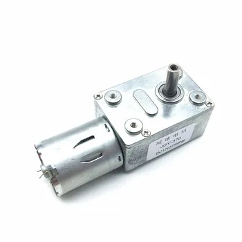 DC12V Reduction Motor Worm Turbo Geared Motor DC 12V 2RPM-100RPM 200RPM Electric Gearbox Reducer
DC12V Reduction Motor Worm Turbo Geared Motor DC 12V 2RPM-100RPM 200RPM Electric Gearbox Reducer