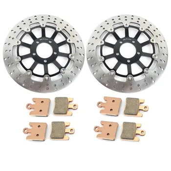 BIKINGBOY For Kawasaki ZX12R ZX1200B 2004 2005 04 05 Full Set Floating Front Brake Disks Discs Rotors Pads 
BIKINGBOY For Kawasaki ZX12R ZX1200B 2004 2005 04 05 Full Set Floating Front Brake Disks Discs Rotors Pads