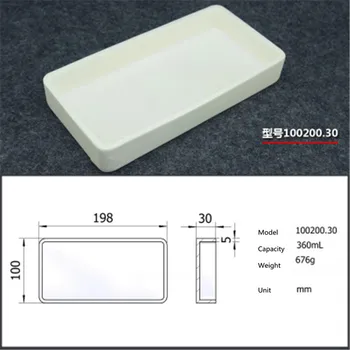99.5% Square corundum crucible / 360ml 100200.30 / Temperature 1600 degrees / Sintered ceramic crucible
99.5% Square corundum crucible / 360ml 100200.30 / Temperature 1600 degrees / Sintered ceramic crucible